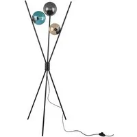 TRIO Leuchten Stehlampe Lance, ohne Leuchtmittel, Fußschalter, Leuchtmittel tauschbar