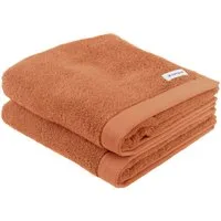 TOM TAILOR HOME Handtuch COLOR BATH, Frottier (2-St), 100% Baumwolle, 50x100 cm, uni, große Farbauswahl
