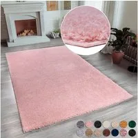 OTTO home Hochflor-Teppich Viva Shaggy, in Standard- und Premium-Qualität, 30 mm oder 45 mm Höhe, rechteckig, Uni Farben, einfarbig, weich, kuschelig, Läufer, Kundenliebling