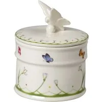Villeroy & Boch Vorratsdose Colourful Spring Dose klein 11 cm, Premium Porcelain