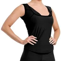 RDX Kompressionsshirt RDX Damen-Saunaweste, wärmespeichernder Schweiß-Taillentrainer