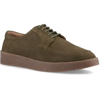 Hush Puppies Rafael Wildleder Herren Khaki Schnürschuhe