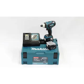 Makita Akku-Quadroschrauber 14,4V / 4,0 Ah, 2 Akkus + Ladegerät im MAKPAC - DTP131RMJ