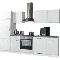 wiho Küchen Küche Kiel, Breite 280 cm, inklusive E-Geräte