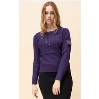 Passioni Strickpullover mit Taschendetail