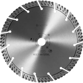 Bosch EXPERT MultiMaterial Diamanttrennscheiben, ür große Winkelschleifer mit Spannmutter - 2608900663