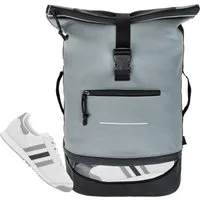 ELEPHANT Freizeitrucksack Time Bag aus Plane mit Bodenfach, Rucksack Laptoprucksack Daypack wasserabweisend + Trinkflasche