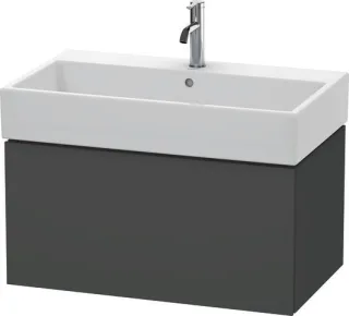 Duravit L-Cube Waschtischunterbau wandhängend Graphit Matt 784x459x394 mm - LC617704949 LC617704949