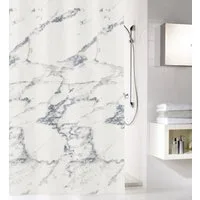 Kleine Wolke Duschvorhang Marble Breite 120 cm (1-tlg), mit Beschwerungsband