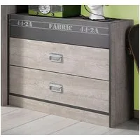 Parisot Schubkastenkommode Fabric, mit 3 Schubkästen