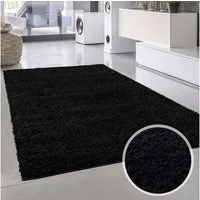 Carpet City Hochflor-Teppich Shaggi uni 500, rechteckig, Höhe: 30 mm, Läufer, Shaggy, Uni, Langflor, weich, Wohnzimmer, Schlafzimmer, Kinder