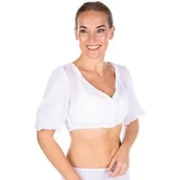 Hammerschmid Dirndlbluse Dirndlbluse - HANNY HA - weiß, schwarz