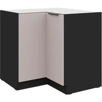 Küchen-Preisbombe Eckunterschrank 90x90 cm Küche ARONA Kaschmir Küchenzeile Küchenblock Einbauküche
