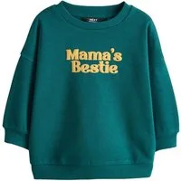 Next Sweater Sweatshirt mit Aufdruck (1-tlg)