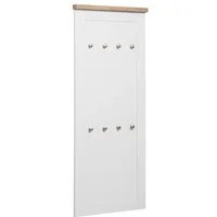 OTTO home Garderobenpaneel Heide, mit 8 Haken, Höhe 120 cm, Breite 50 cm