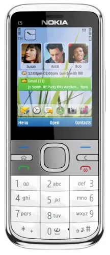 Nokia C5-00 [5 Megapixel Edition] weiß