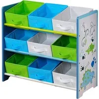 KESPER® Regal Aufbewahrungsregal, Holz, Blau, 66 x 30 x 59,5 cm, 177255, 1-tlg.