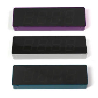 DIY ESP8266 IoT WiFi RGB Colorful Clock Kit with Real-Time LED Colors Multiple Alarms Temperature and Humidity Display 5