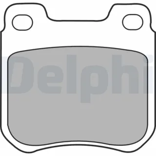 Delphi Bremsbel?ge hinten Saab 9-3 9-5 900