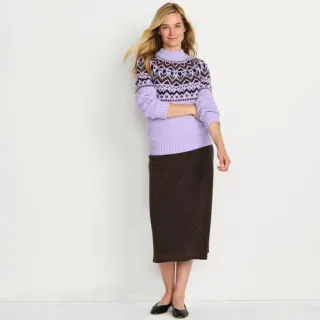 Crinkle-Schlupfrock im Schrägschnitt für Damen in Petite-Größe, Damen, size: petite, Braun, Lyocell (Viskose)/Polyester-Mischung, by Lands' End