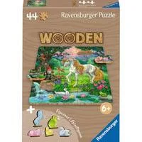 Wooden Puzzles Kids - Märchenhaftes Einhorn 44 Teile