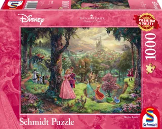 Schmidt Puzzle 59474 - Dornröschen (Thomas Kinkade Disney) [1.000 Teile]