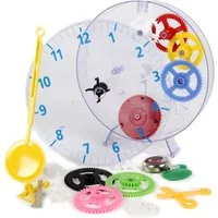 technoline Uhr Modell Kids Clock (faszinierender Pendeluhr-Bausatz für Kinder)