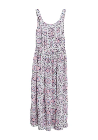 s.Oliver - Kleid creme/mehrfarbig - Gr. - 152