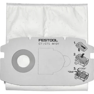 Festool SELFCLEAN Filtersack SC FIS-CT MIDI/5 - 498411