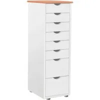 OTTO home Kommode Gava, massives Kiefernholz, mit vielen Stauraummöglichkeiten, Breite 34 cm