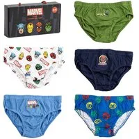 Cerda Slip Marvel Unterhosen Kinder – 5er Pack Slips Single Jersey Baumwolle (Packung, 5-er)