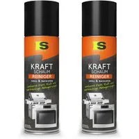 Spraytive 2x 500ml Reinigungsspray Backofen & Grillreiniger – Kraftschaum-Spray Backofenreiniger (Made in Germany)