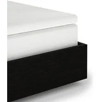 Heckett and Lane Spannbettlaken Satin Topper, Mako-Satin, Gummizug: an den Ecken, (1 Stück), Laken aus 100% Baumwolle, hochwertiges Mako-Satin, Betttuch ab 90x200
