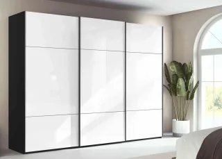 Contido Schwebetürenschrank 270 cm mit Vollausstattung