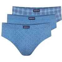 Henderson Slip Klassische Slips 3er-Pack aus Baumwolle bequem atmungsaktiv Classic (3-St)