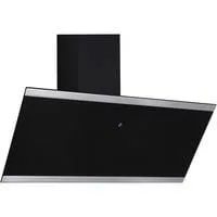 CH 89090 S, Dunstabzugshaube schwarz/edelstahl, 90 cm