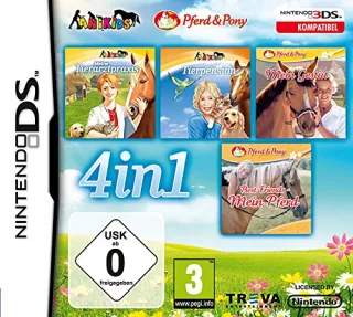 4in1: Meine Tierarztpraxis Meine Tierpension 1 Mein Pferd Mein Gestüt [für Nintendo DS]