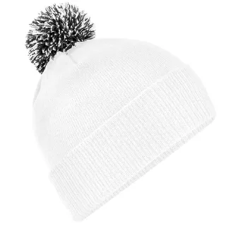 Beechfield - Mütze für Herren/Damen Unisex (Weiß/Schwarz)