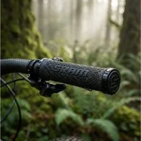 SRAM Fahrradlenkergriff SRAM MTB Lockring Griffe - beidseitig klemmbar, Logo-Profil, schwarz