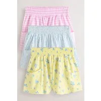 Next Sweatshorts Shorts für den Urlaub (3-tlg)