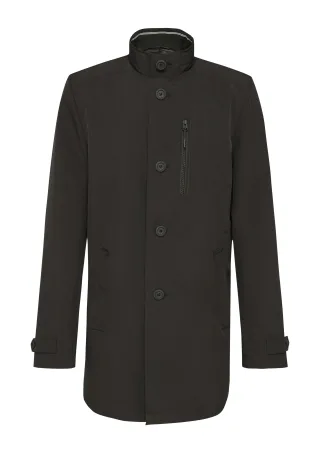s.Oliver BLACK LABEL - Outdoor-Mantel schwarz - Gr. - 54