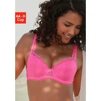 LASCANA Push-up-BH mit Bügel im angesagten High-Apex-Design, sexy Dessous