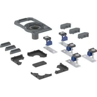 Geberit Duofix Duschwannenablauf mit fünf Füssen, für CleanFloor30 Duschfläche, 551559001 551559001