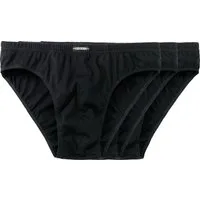 CECEBA Slip Bio Herren-Slip 3er-Pack Single-Jersey Uni
