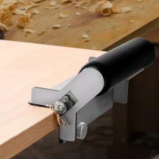 Stainless Steel Edge Trimmer Adjustable Multi Purpose Woodworking Tool Chamfering and Corner Rounding Tool Professional
