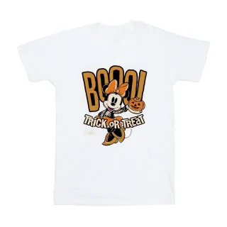 Disney - "Boo Trick Or Treat" T-Shirt für Damen (Weiß)