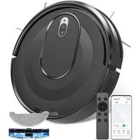 Vactidy Saugroboter W7 3-in-1 Saugroboter mit Wischfunktion, 4000Pa/120Min, beutellos, mit Wischfunktion, 4000Pa/120Min, 3.2kg