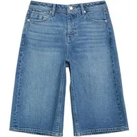 s.Oliver Jeansshorts Jeans-Hose SURI Jorts Suri / Regular Fit/ Mid Rise / Wide Leg