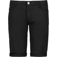 SUBLEVEL Bermudas Elastischer Materialmix, 5-Pocket-Details, Beinumschlag Stretch twill Shorts