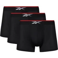 Reebok Trunk GLYNN (3er-Pack) basic, eng, bequem, atmungsaktiv, mit Logo, breiter Bund